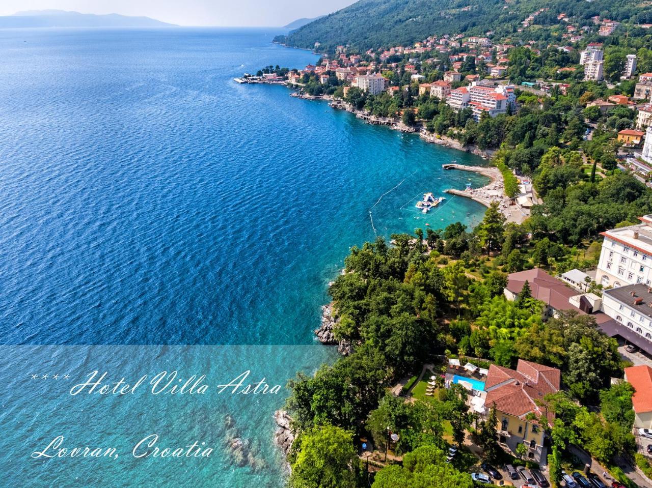 Hotel Villa Astra Lovran Eksteriør bilde